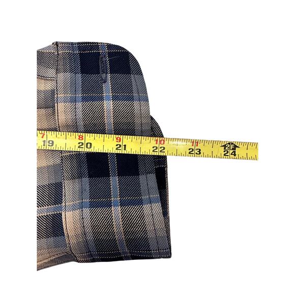 SIR PENDLETON 100% Worsted Wool Button Down Long Sleeve Plaid Shirt-Men's Large - Picture 6 of 8